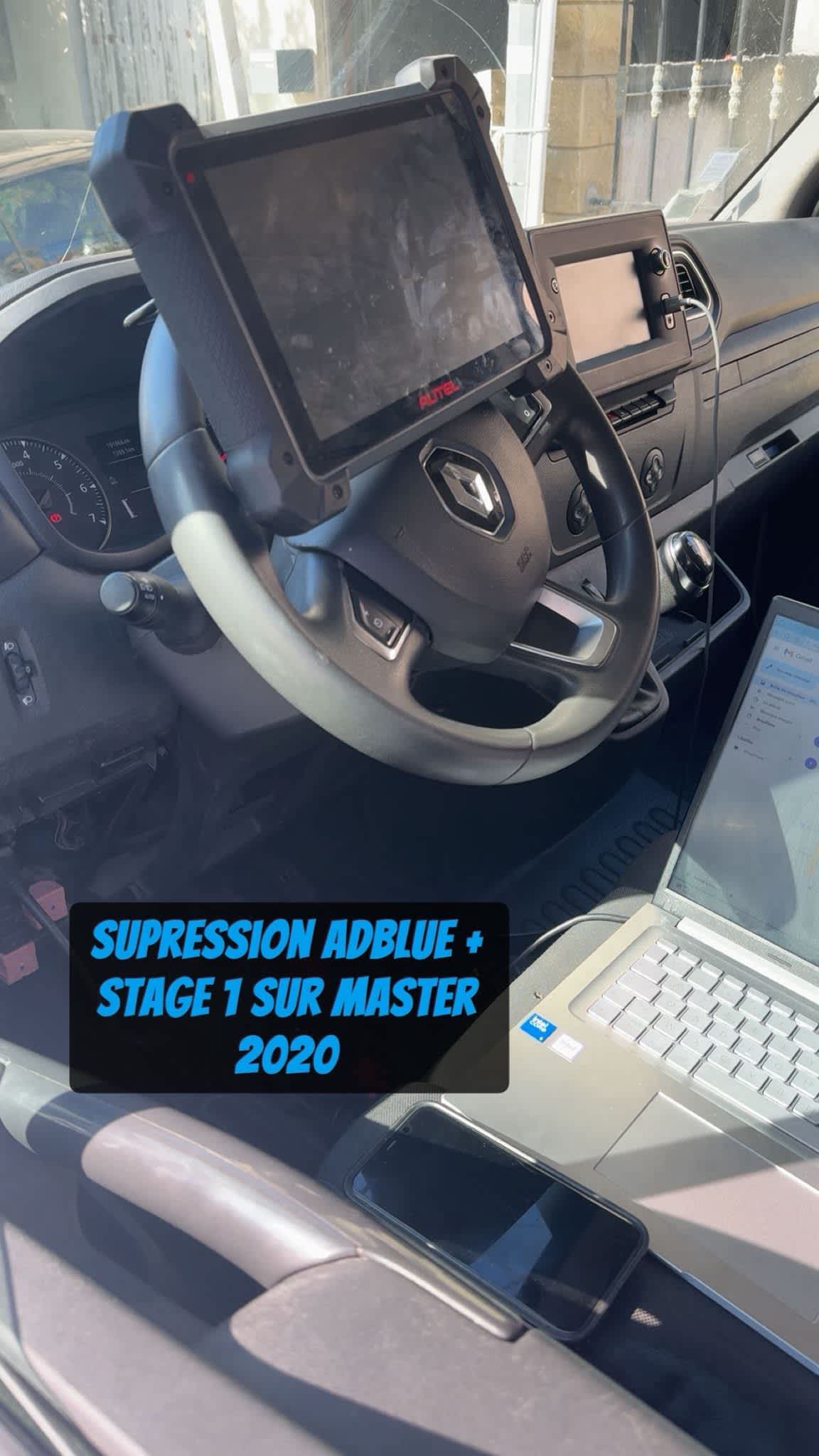 Suppression AdBlue sur Renault Master de 2020
